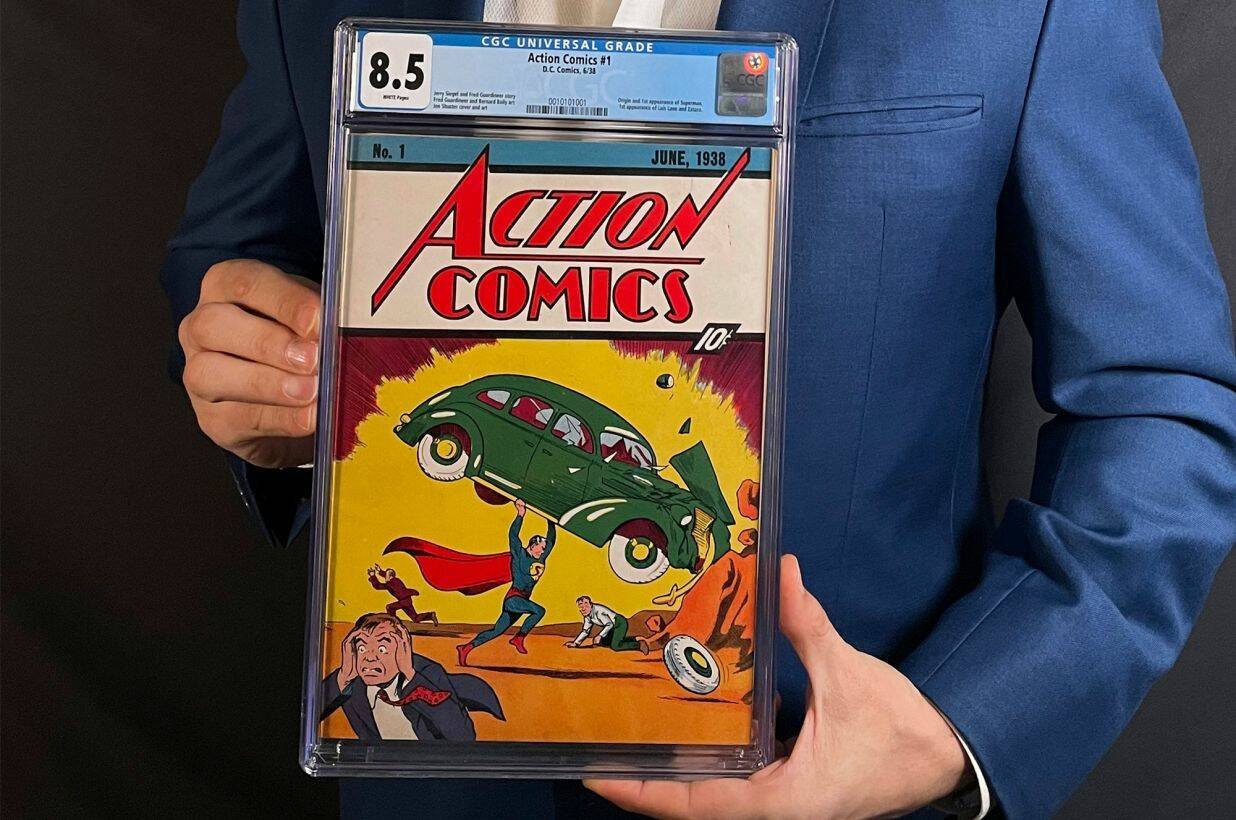 Immagine di Nuovo record per Action Comics #1: venduto per 3,25 milioni di dollari