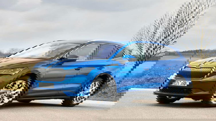 Immagine di Skoda Enyaq iV, novità con il nuovo aggiornamento software