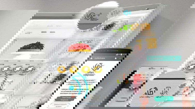 Immagine di Frigorifero combinato LG a metà prezzo su Mediaworld!