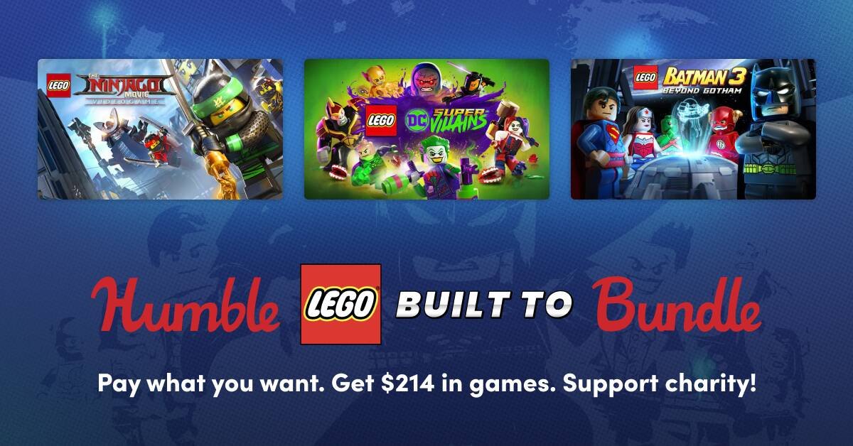Immagine di Fai il carico di giochi LEGO con il nuovo bundle di Humble Bundle!