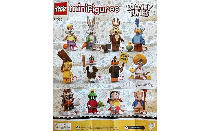 Immagine di LEGO: svelate le minifigure collezionabili dei personaggi Looney Tunes