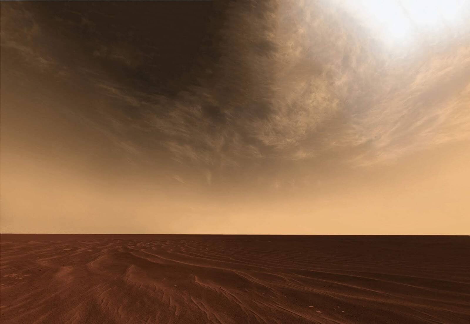 Immagine di Marte, Perseverance è incappato già in oltre 300 vortici di sabbia