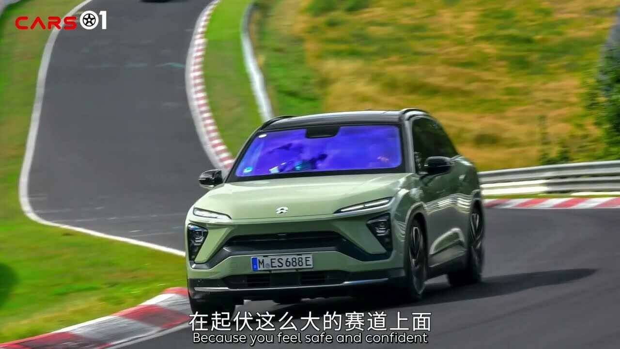 Immagine di Nio ES6, il SUV elettrico cinese sfida il circuito di Nurburgring