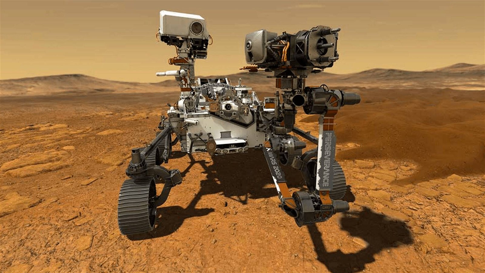 Immagine di Marte, il rover Perceverance effettua la sua prima trivellazione... ma non trova niente