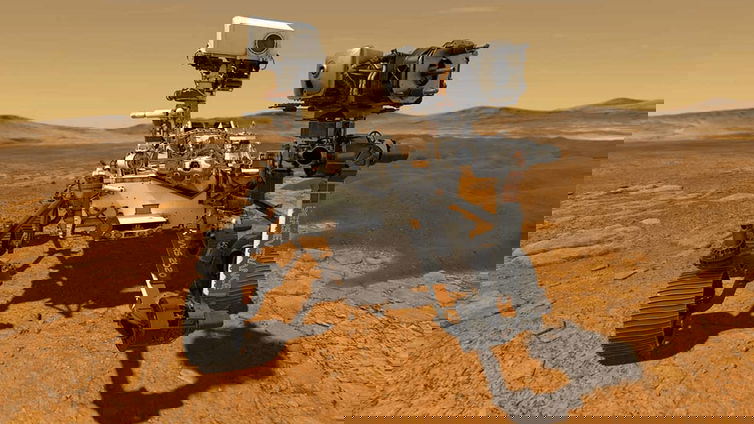 Immagine di Il rover marziano Perseverance ha raggiunto un antico delta in cerca di tracce di vita