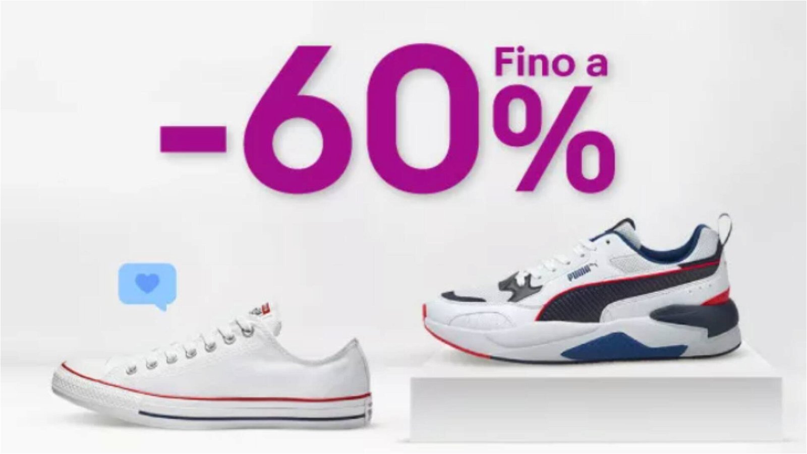 Immagine di Sneakers: fino al 60% di sconto sui migliori brand da eBay