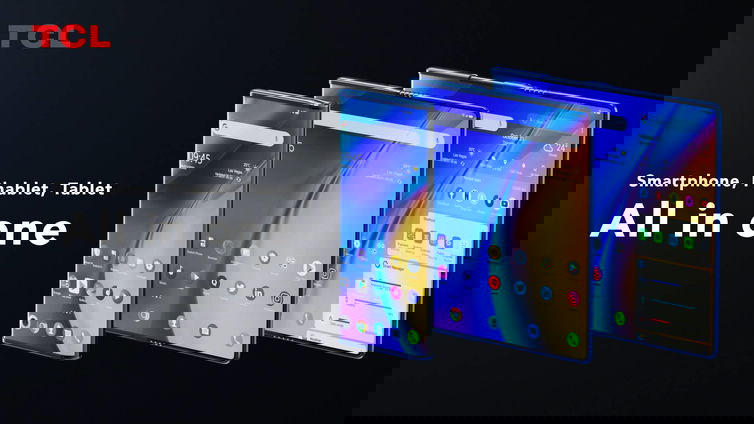 Immagine di TCL mostra i primi prototipi funzionanti dei suoi foldable e rollable