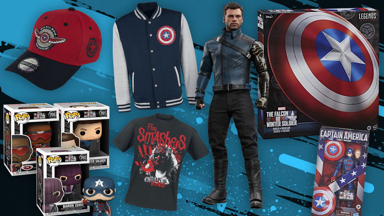 Immagine di The Falcon and The Winter Soldier, gadget e abbigliamento | I migliori di Aprile 2021