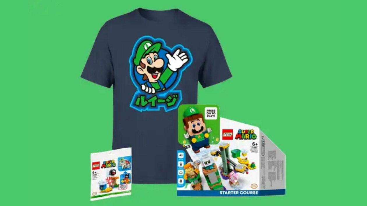 Immagine di Bundle di LEGO Super Mario con Luigi in esclusiva da Zavvi!