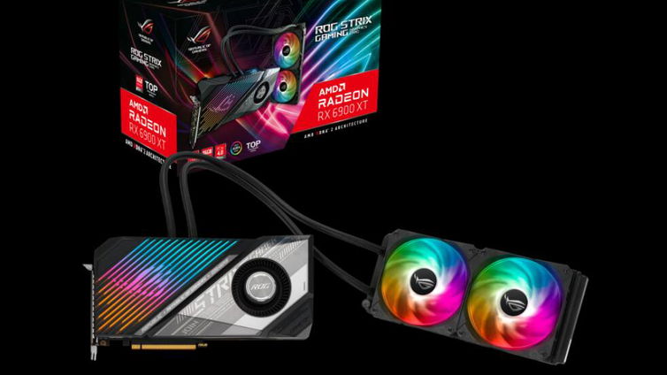 Immagine di ASUS, la sua nuova Radeon RX 6900 XT si pone ai vertici della categoria