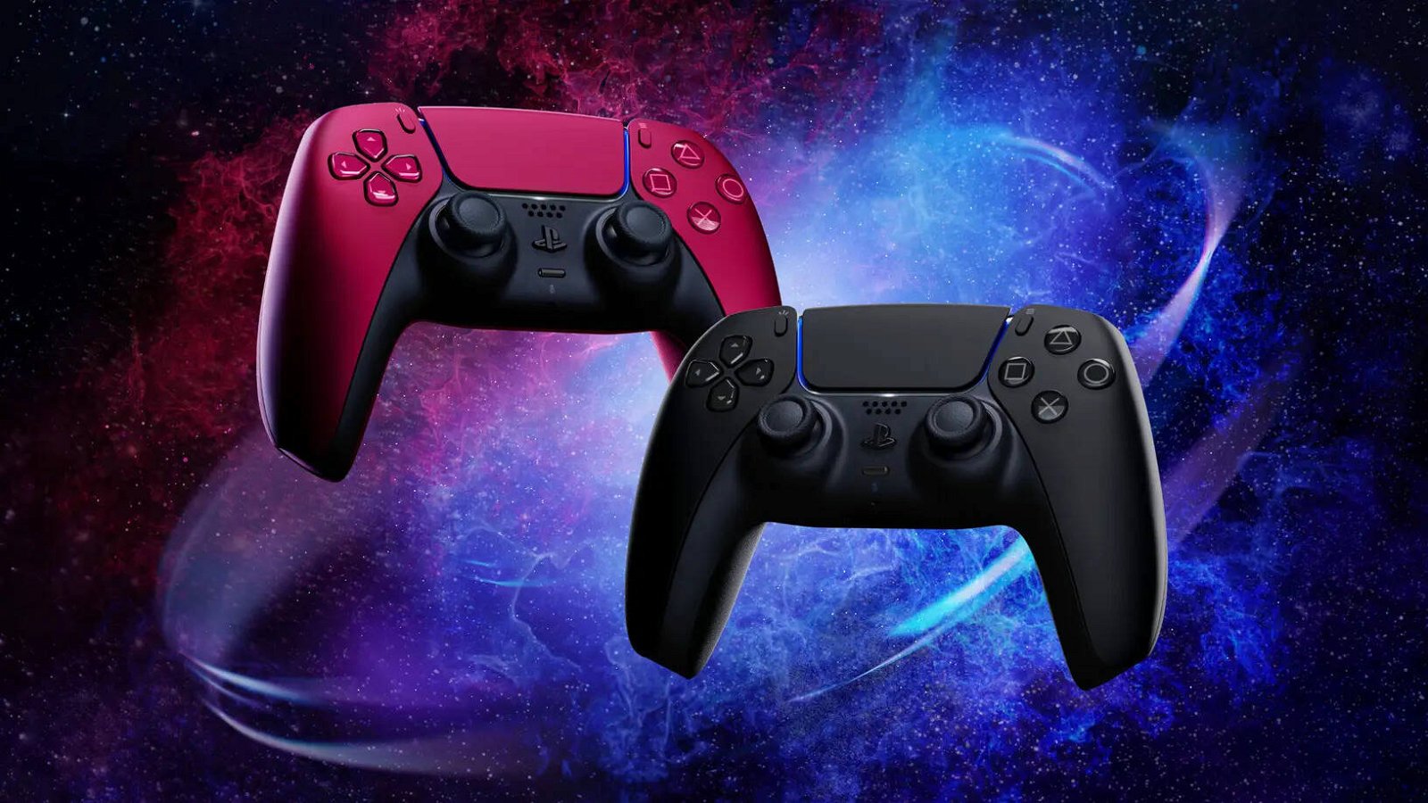 Immagine di PS5 DualSense Cosmic Red e Midnight Black: dove acquistarlo al miglior prezzo