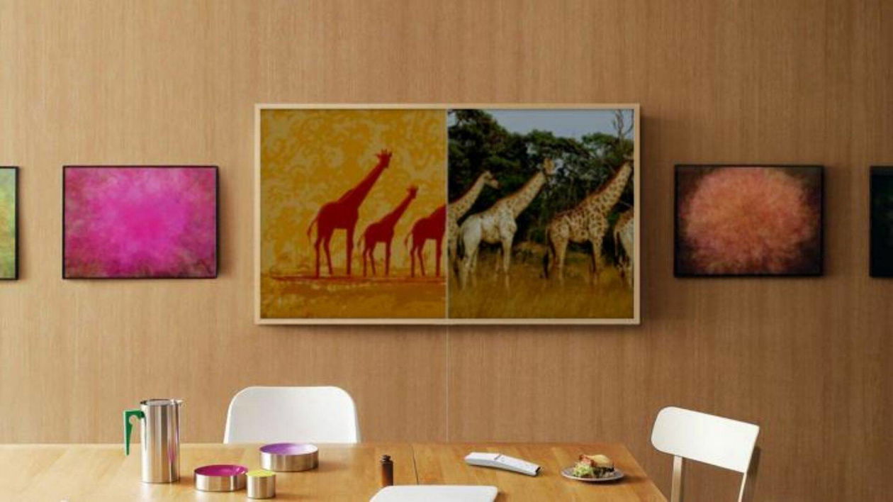 Immagine di Smart TV Samsung The Frame da 49" scontata a metà prezzo su eBay!