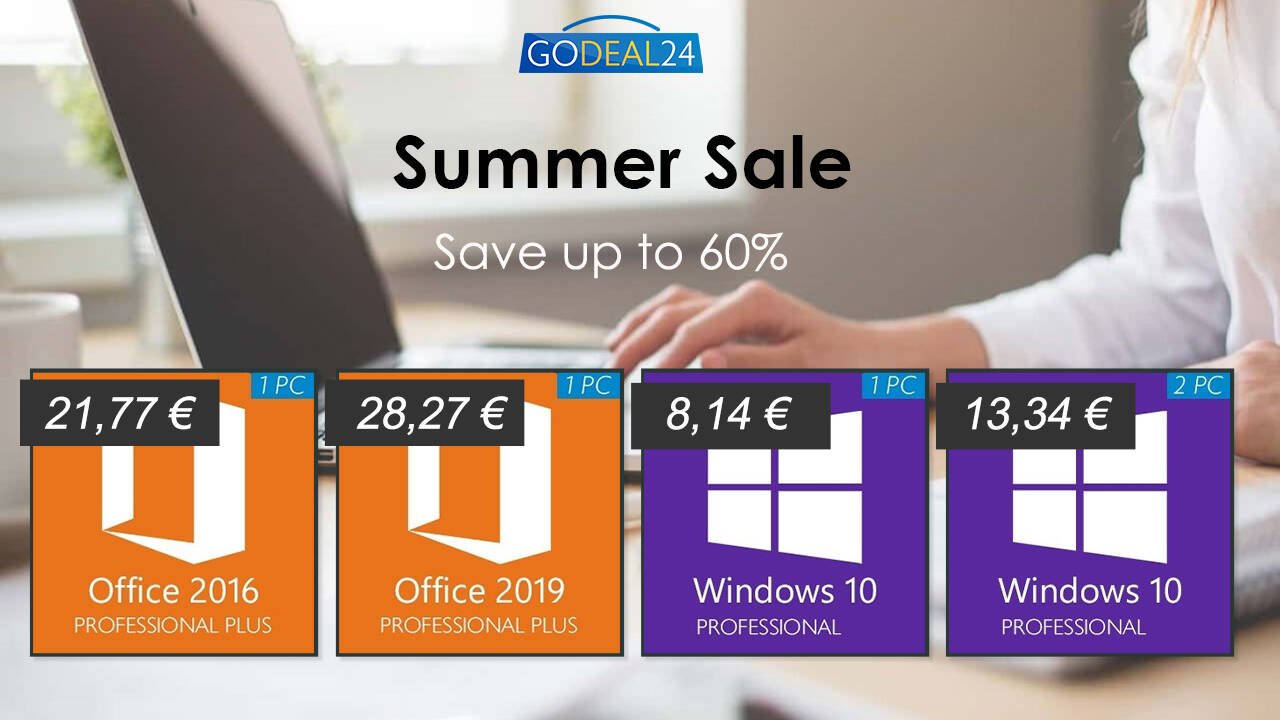 Immagine di Licenza a vita Windows 10 a 6 €, Office a soli 15 €