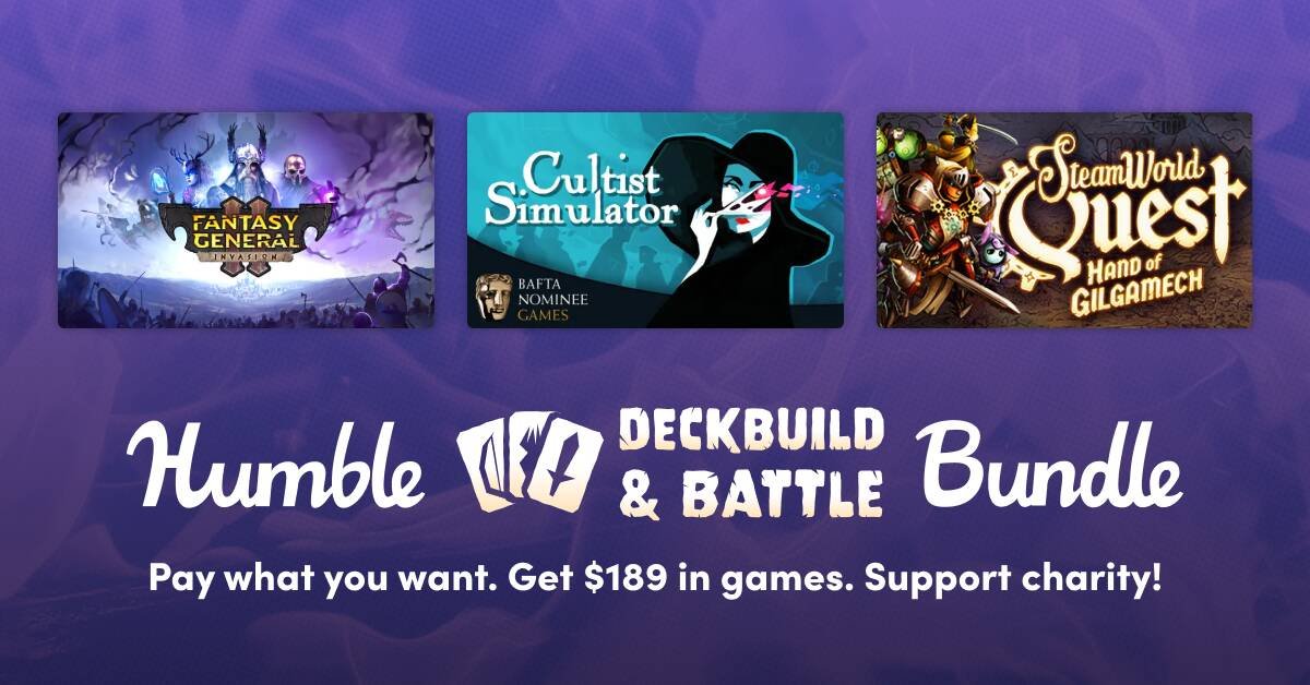 Immagine di Tanti card game a un ottimo prezzo grazie al nuovo bundle di Humble Bundle!