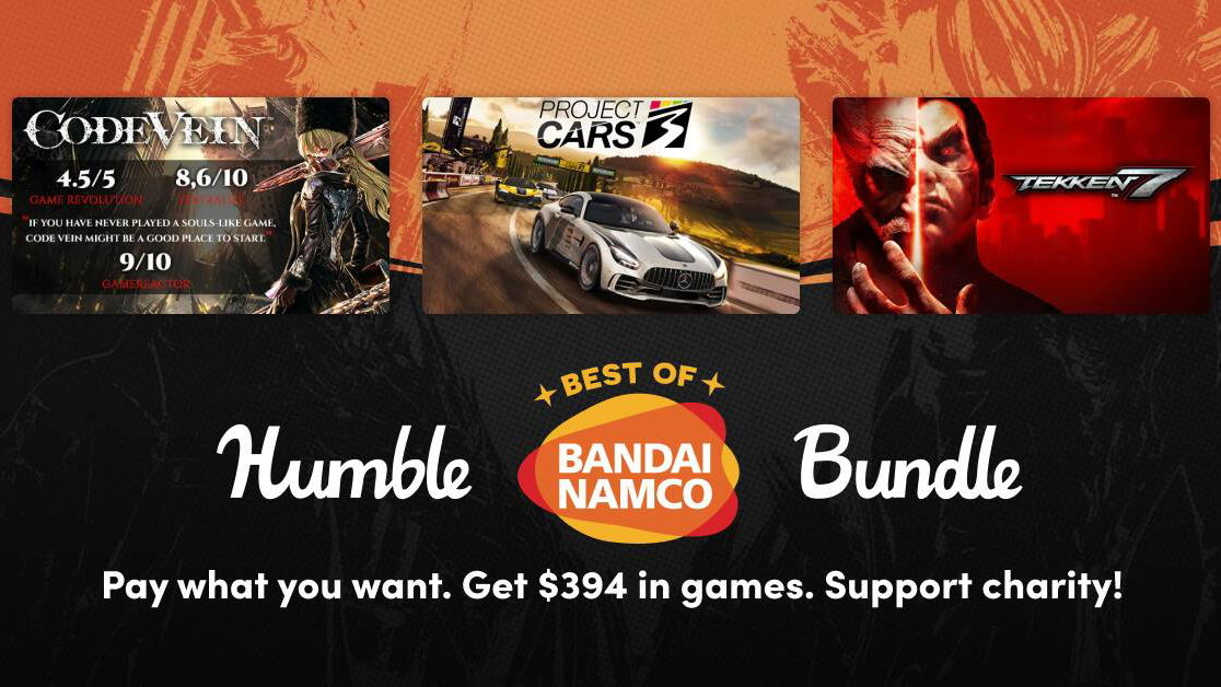 Immagine di Tekken 7, Code Vein e molti altri giochi a un prezzo super nel nuovo Humble Best of Bandai Namco Bundle!