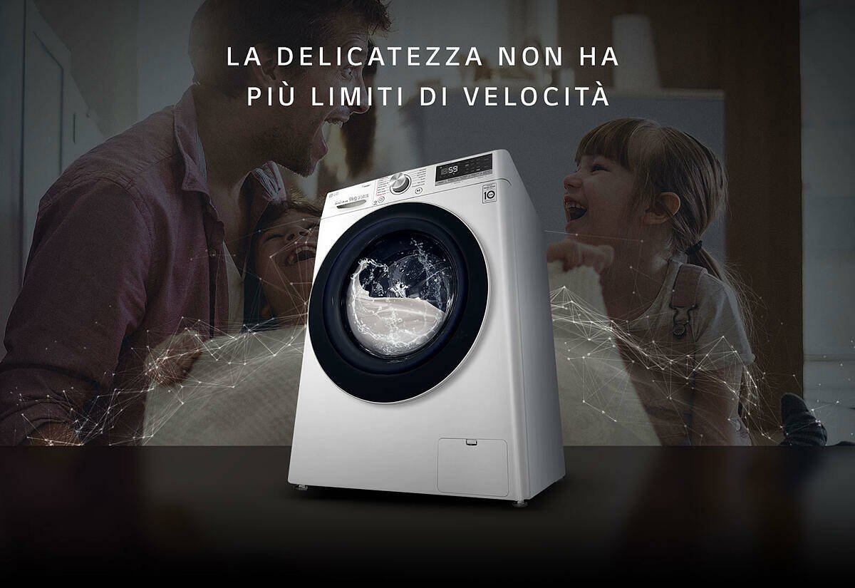 Immagine di Super sconto del 50% su questa lavatrice LG su MediaWorld!