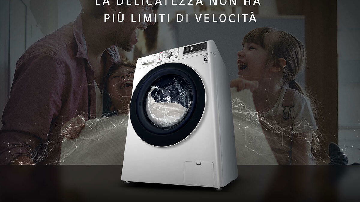Immagine di Super sconto del 50% su questa lavatrice LG su MediaWorld!