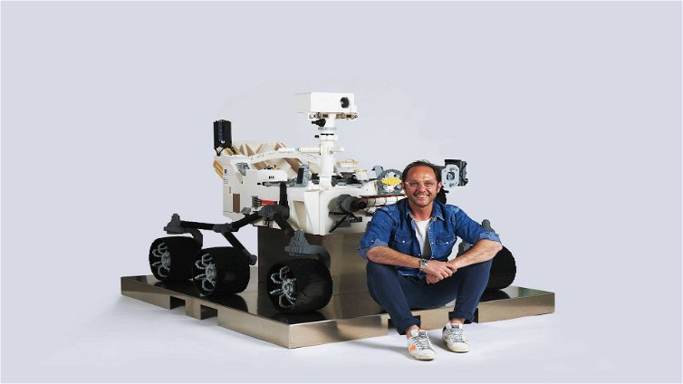 Immagine di Il rover NASA Perseverance si fa in mattoncini: Riccardo Zangelmi torna a stupirci