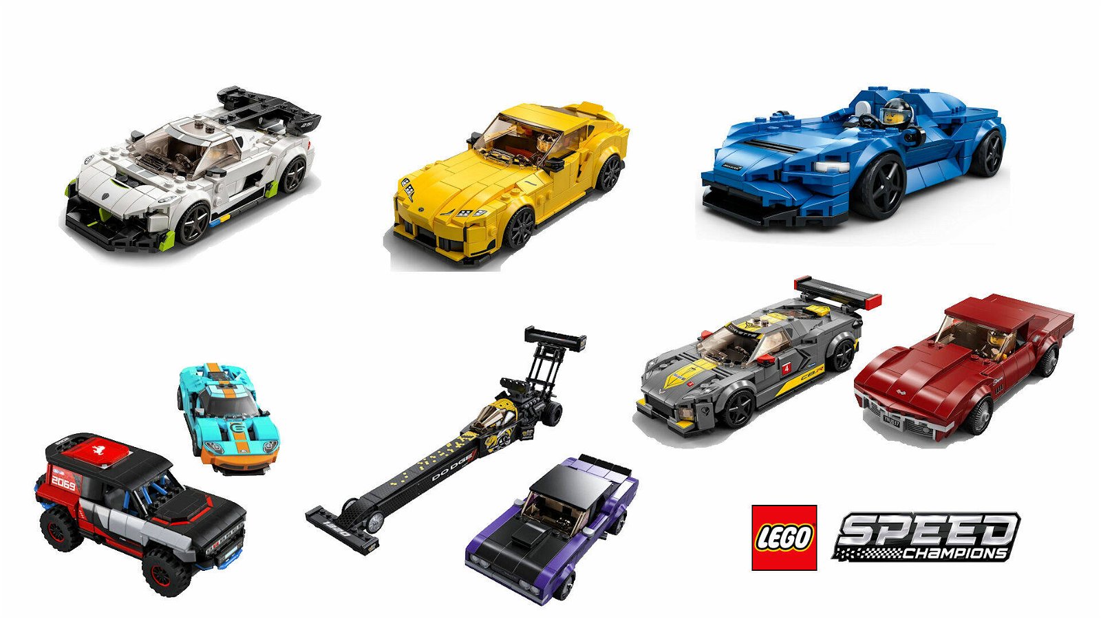 Immagine di LEGO Speed Champions 2021: ecco tutti i nuovi set!