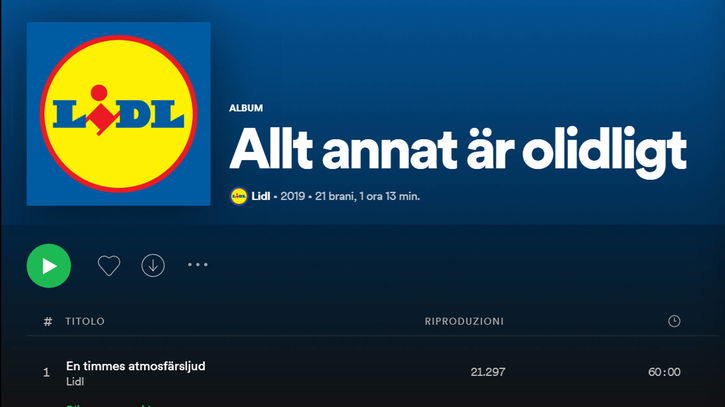 Immagine di Lidl ha prodotto un album musicale. Lo sapevate?