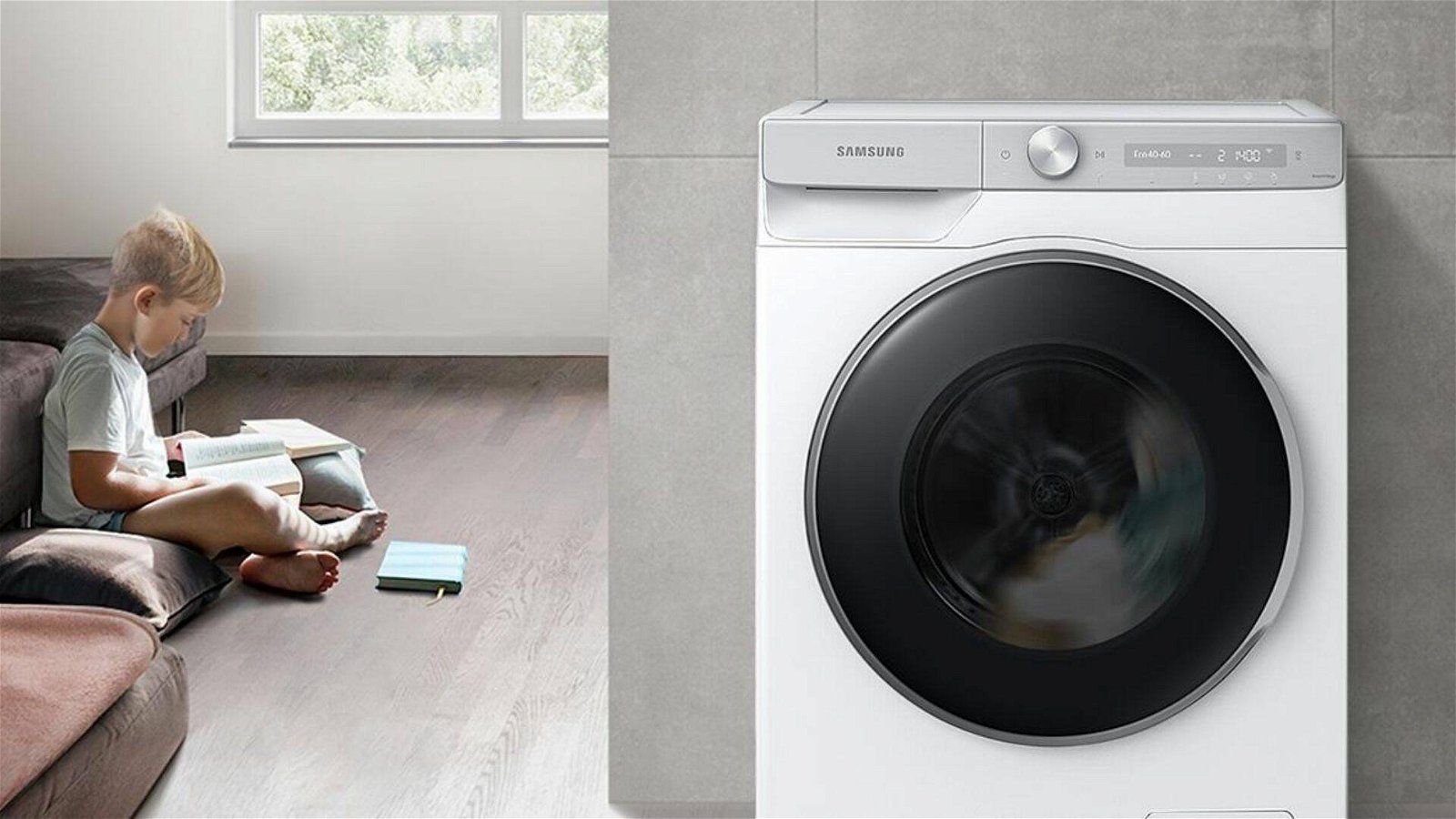 Immagine di 630€ di sconto sulla lavatrice Samsung AI Control su Mediaworld