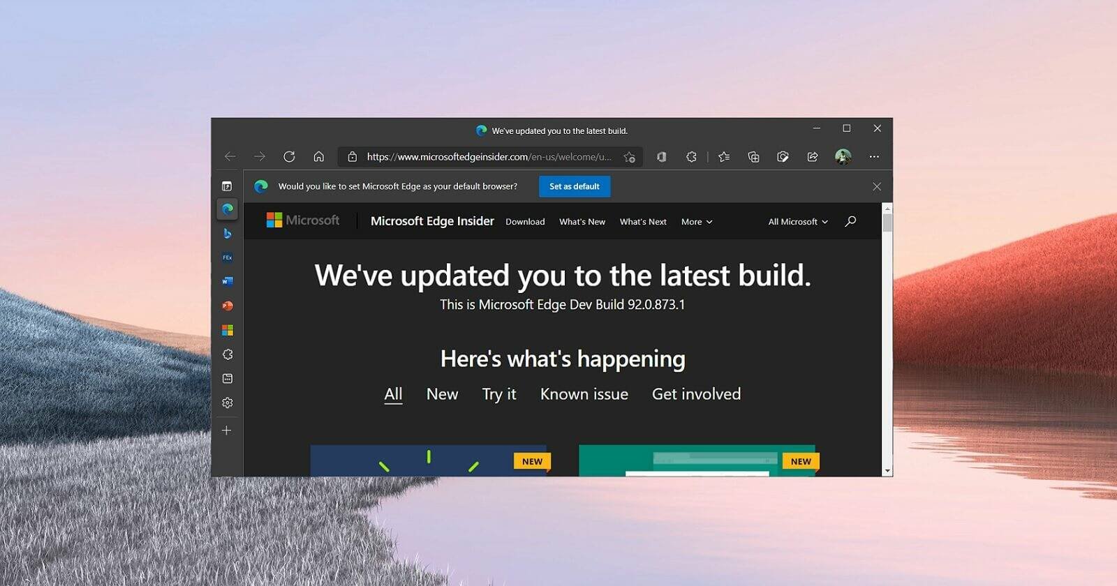 Immagine di Microsoft Edge, queste due interessanti novità vi convinceranno ad usarlo?