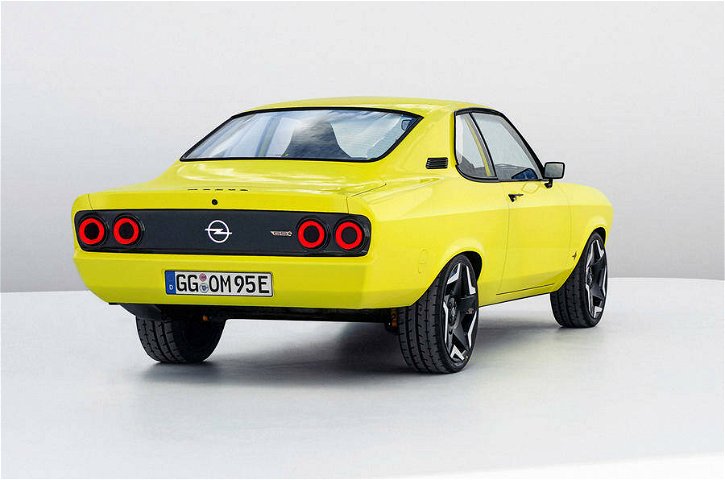 Immagine di Opel Manta diventa elettrica: ecco GSe ElektroMOD