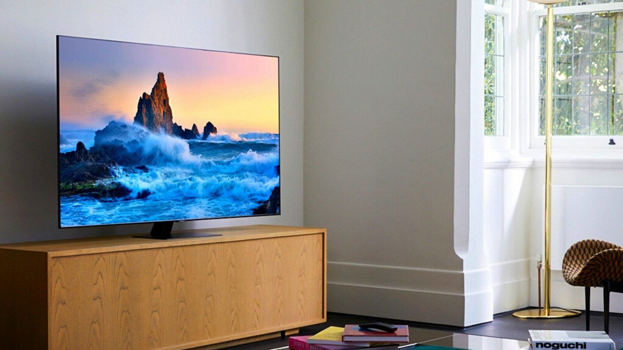 Immagine di Smart TV Samasung QLED da 75" con 600€ di sconto da MediaWolrd!
