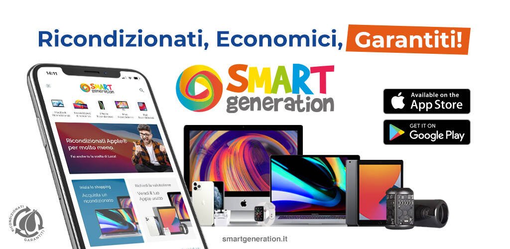 Immagine di Smart Generation arriva su Android e iOS, ricondizionati garantiti a prezzi da urlo!