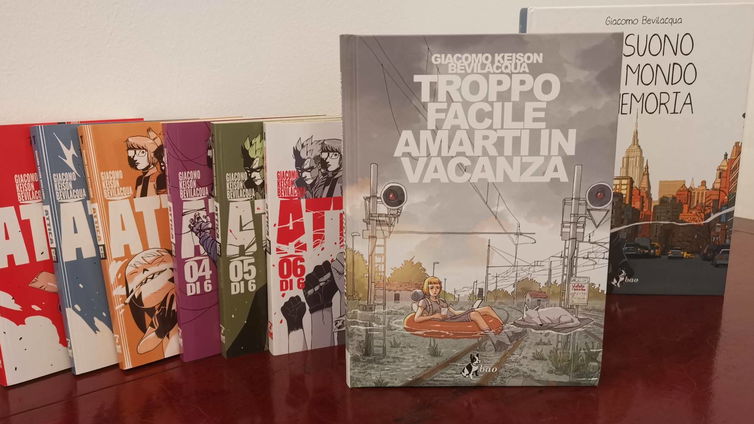 Immagine di Troppo facile amarti in vacanza: il nuovo graphic novel di Giacomo Bevilacqua