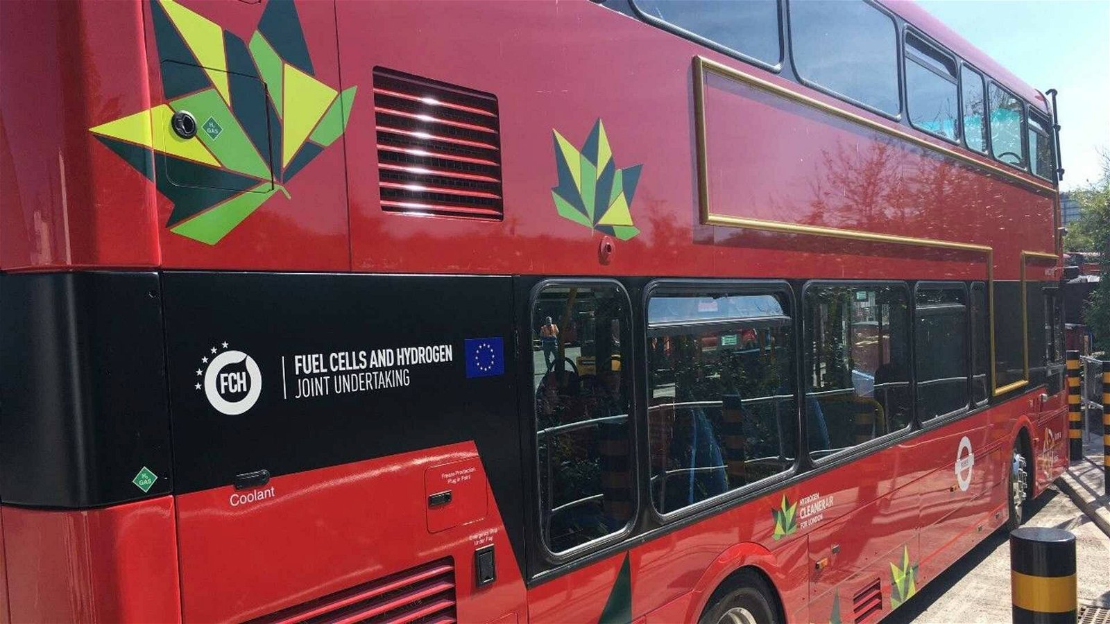 Immagine di Londra, debutta la prima flotta di autobus a idrogeno