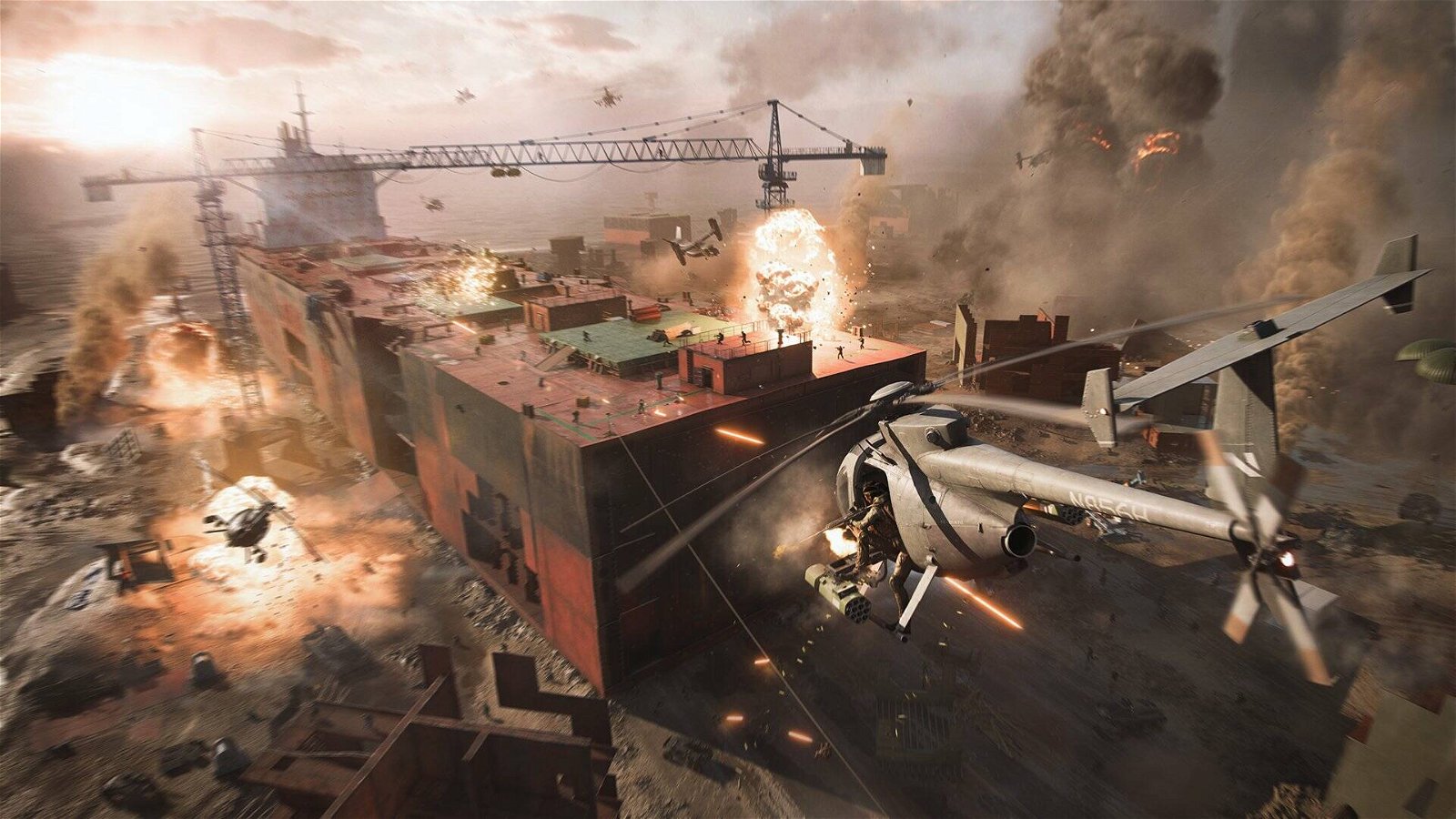 Immagine di Battlefield 2042, la nuova modalità in un'incredibile trailer