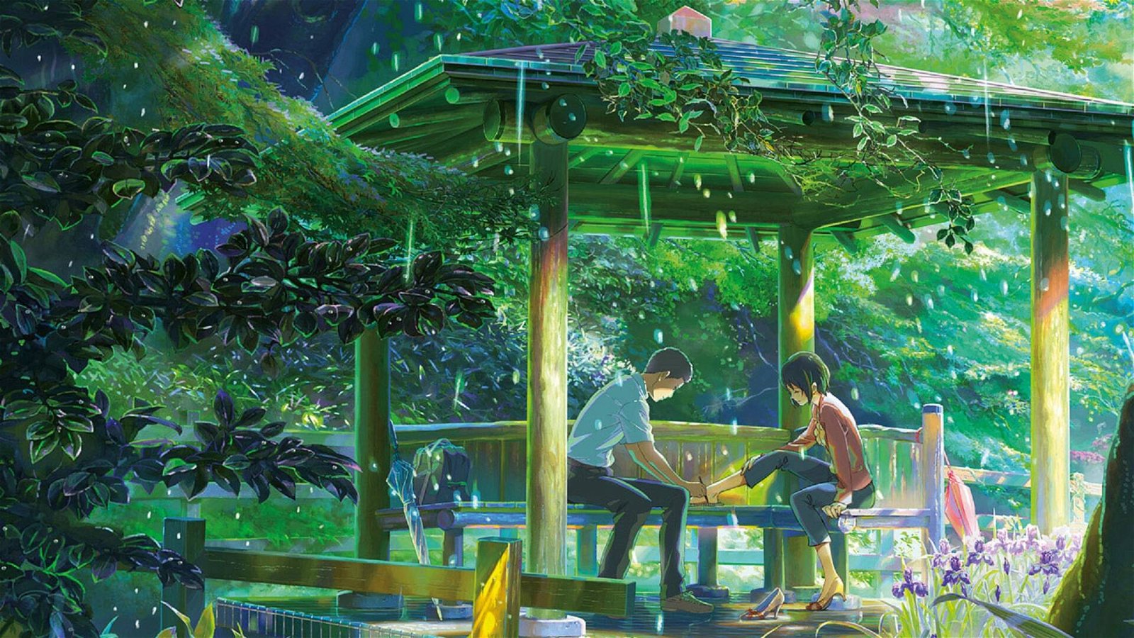 Immagine di Un hotel di Tokyo ricrea le atmosfere de Il giardino delle parole di Makoto Shinkai
