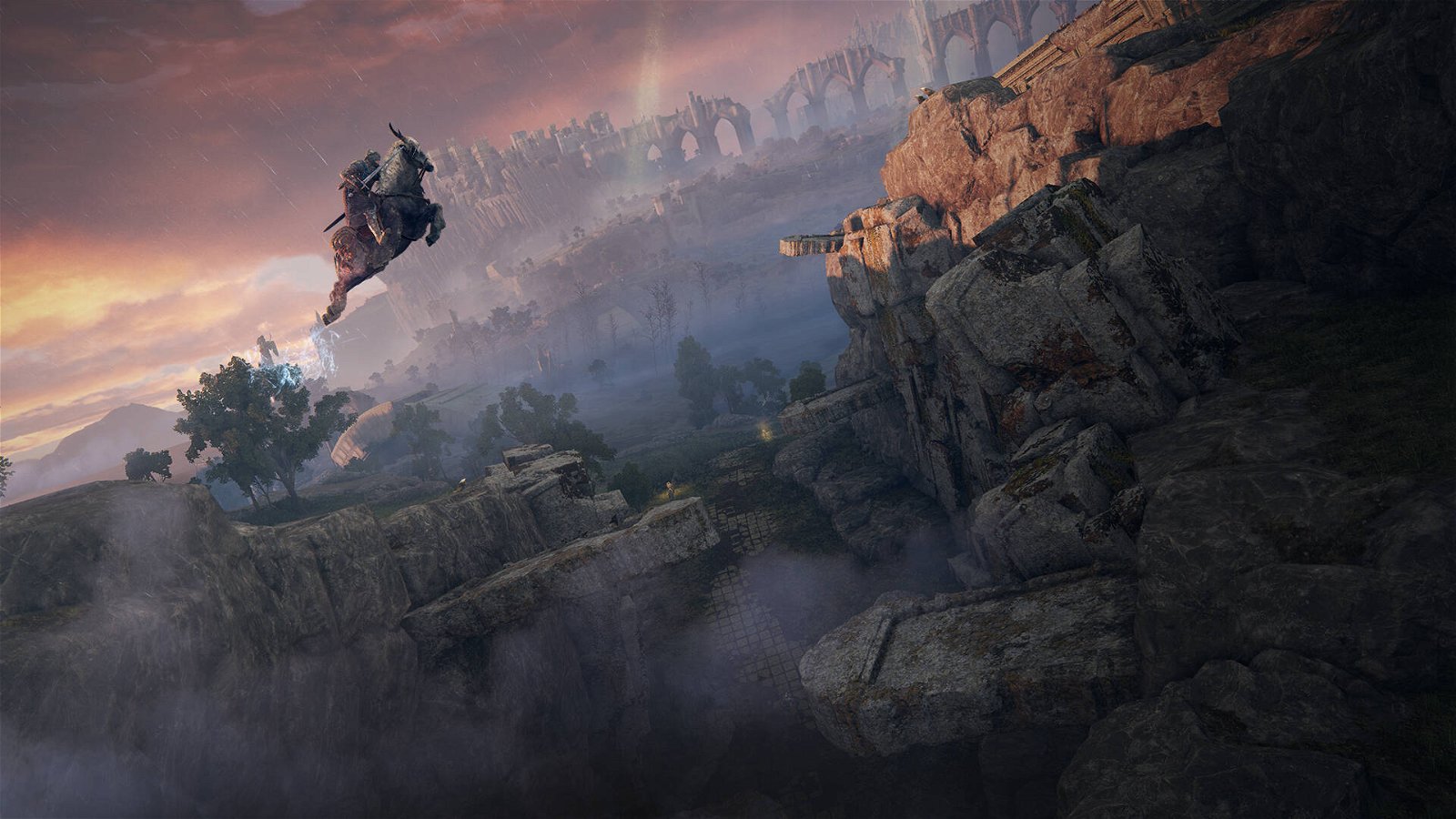 Immagine di Elden Ring "sfida" Assassin's Creed: avete colto le differenze tra gli open world?