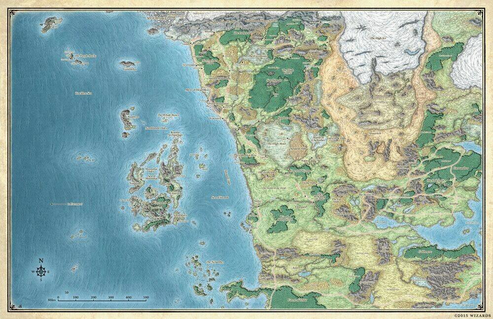 Immagine di Forgotten Maps, l'app gratuita per esplorare i Forgotten Realms