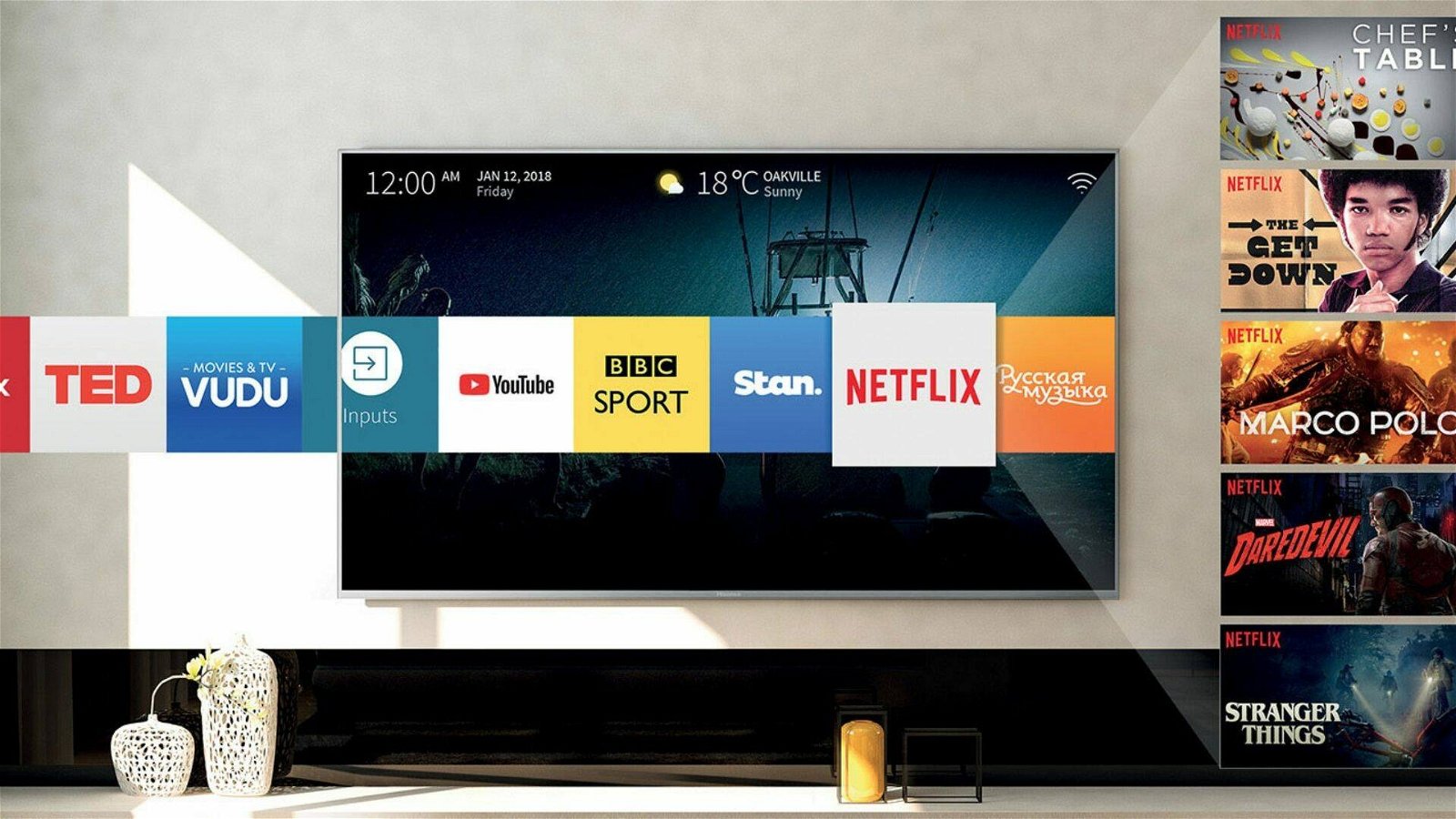 Immagine di Smart TV Hisense 4K da 50” ad un prezzo irripetibile su Unieuro!
