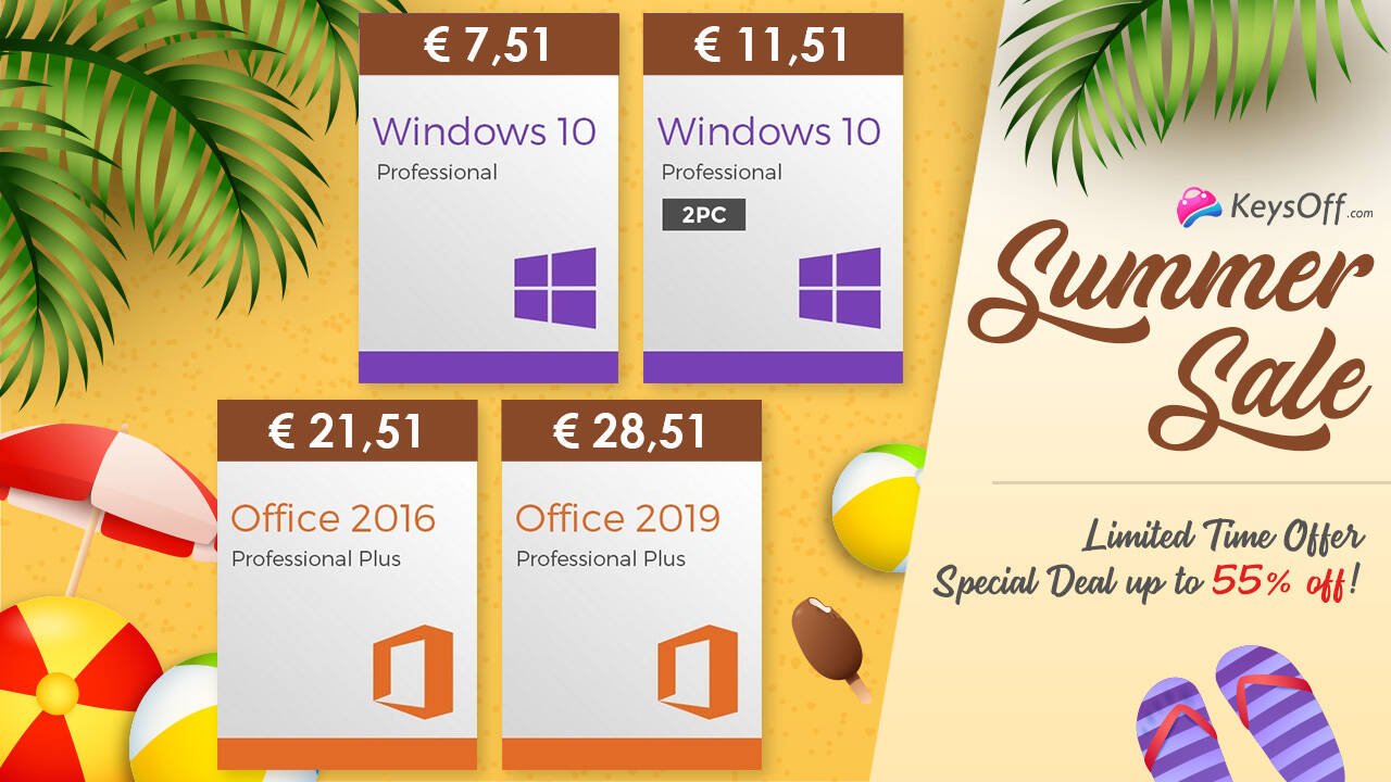 Immagine di Windows 10 e Office 2019 da 5,75€