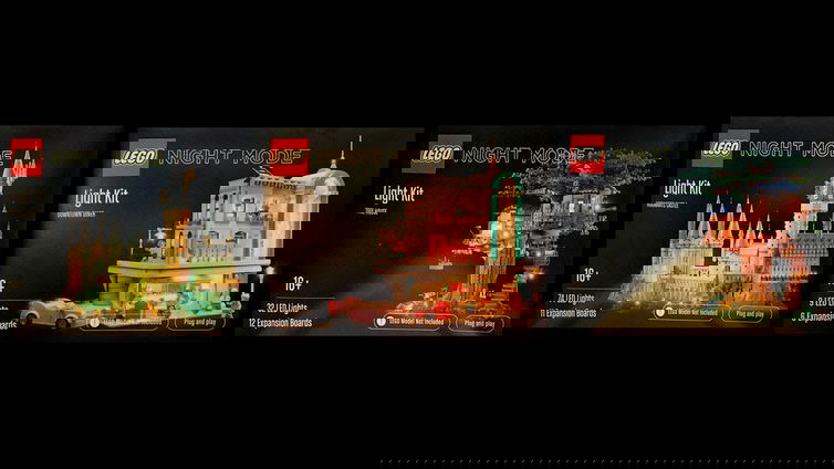 Immagine di La "chimera" dei kit LED LEGO ufficiali per illuminare i set