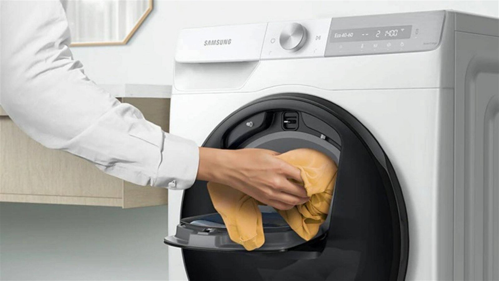 Immagine di LG F4WV509S1E, la lavatrice intelligente offerta con oltre 700€ di sconto su Unieuro!