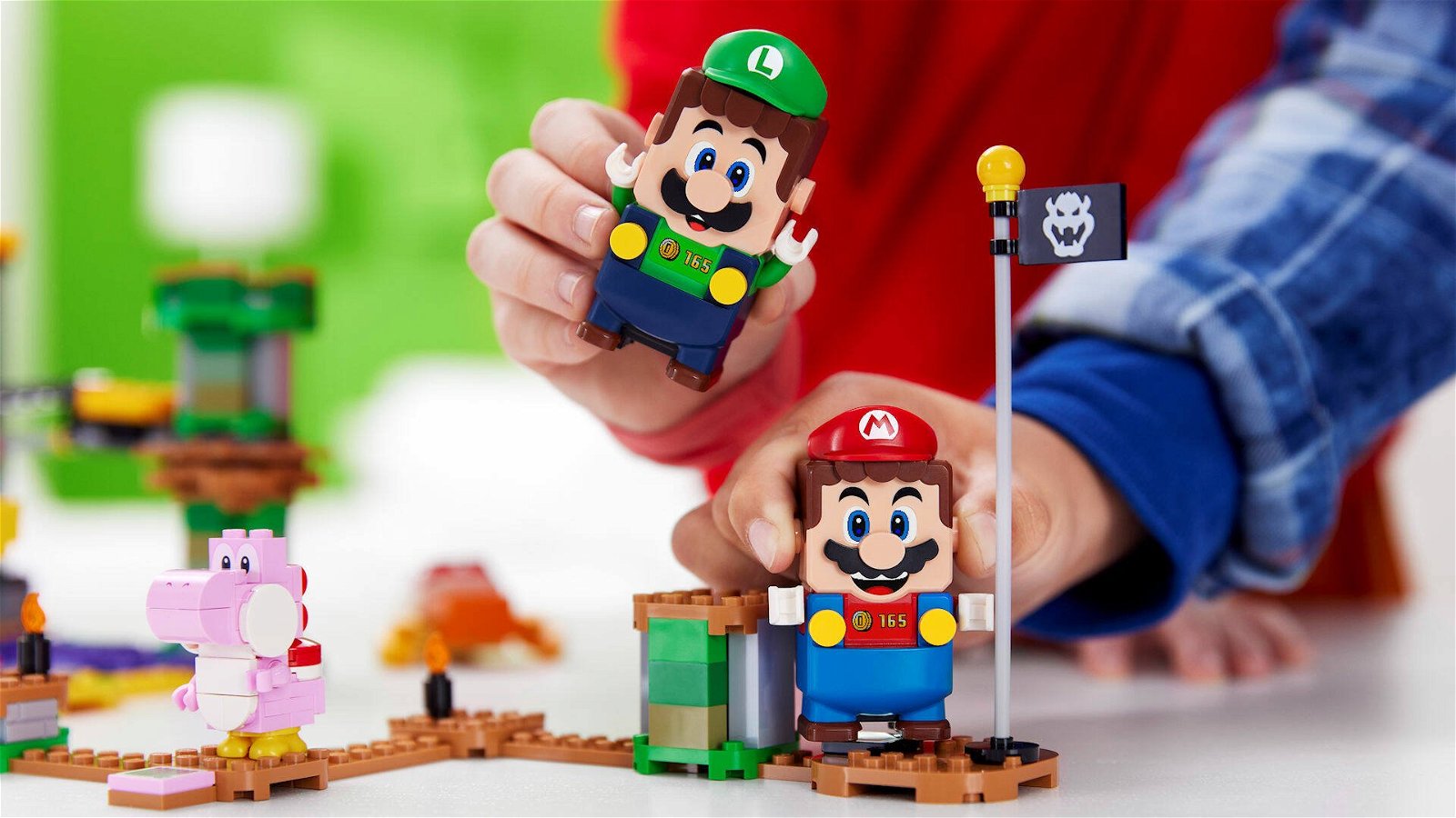 Immagine di LEGO Super Mario: ecco i nuovi set dedicati a Luigi