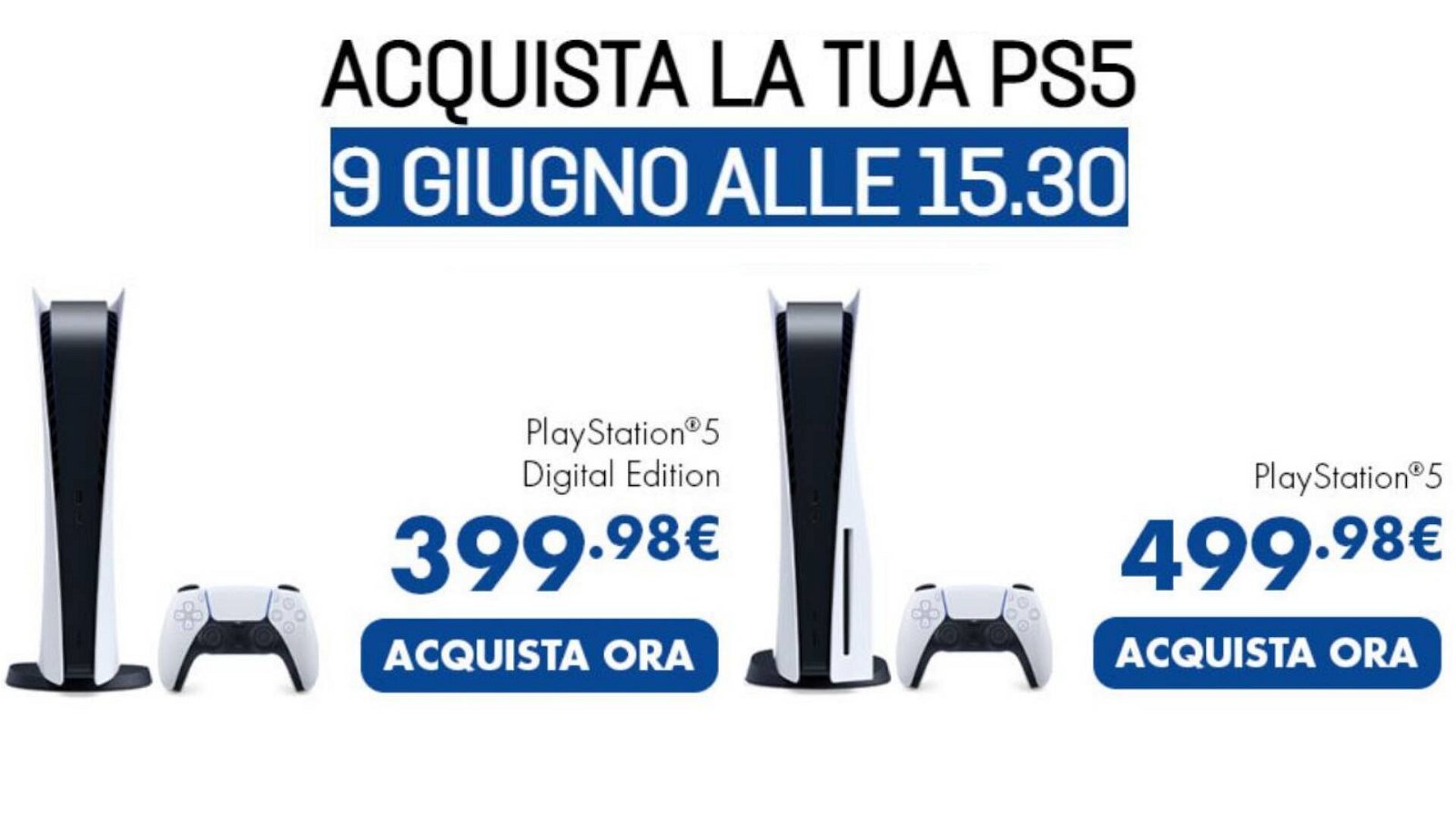 Immagine di Nuovi bundle PlayStation 5 in vendita da Gamestop!