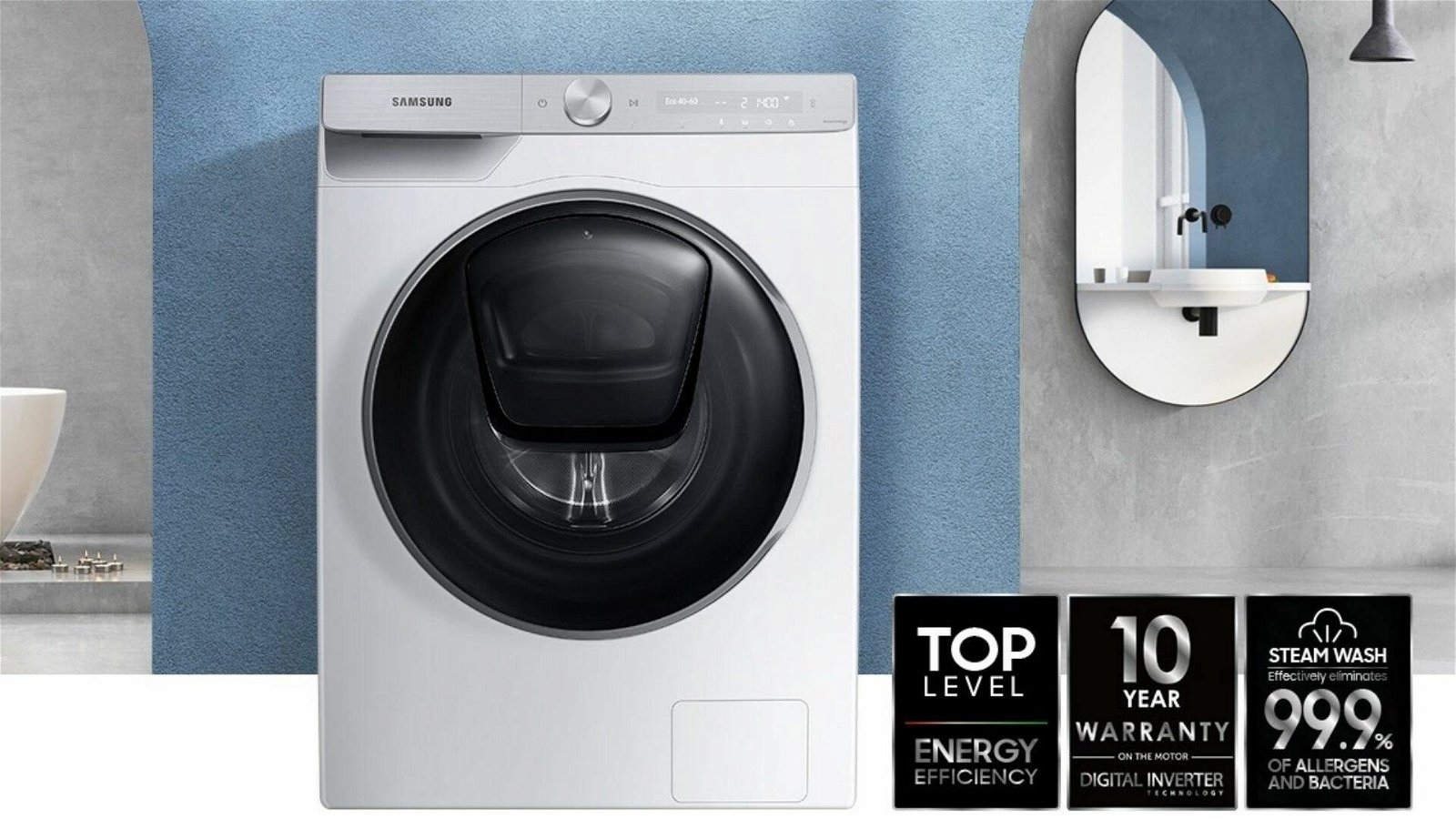 Immagine di Samsung: super offerte su frigo e lavatrici con extra sconto del 10%