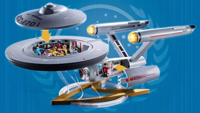 Immagine di La Star Trek Enterprise NCC-1701 di Playmobil disponibile al preorder