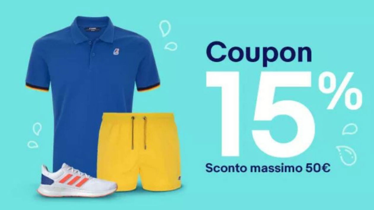 Immagine di Saldi estivi eBay: coupon da 15% su moda, prodotti di bellezza e molto altro!