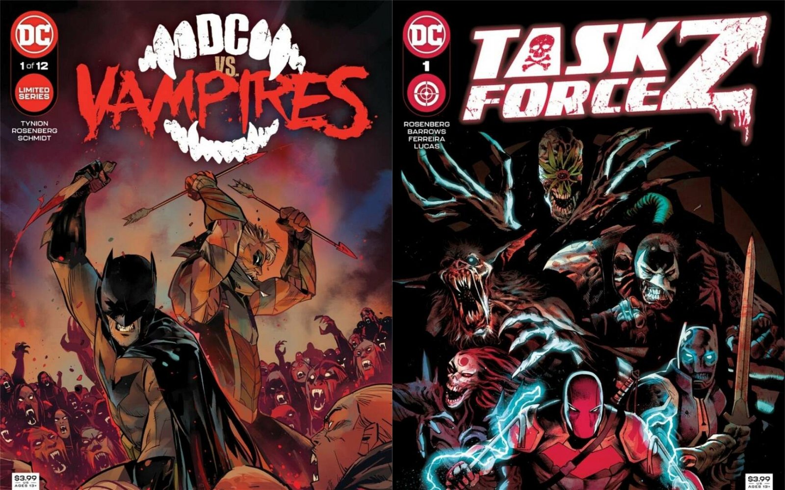 Immagine di DC Comics ha annunciato due nuovi terrificanti fumetti