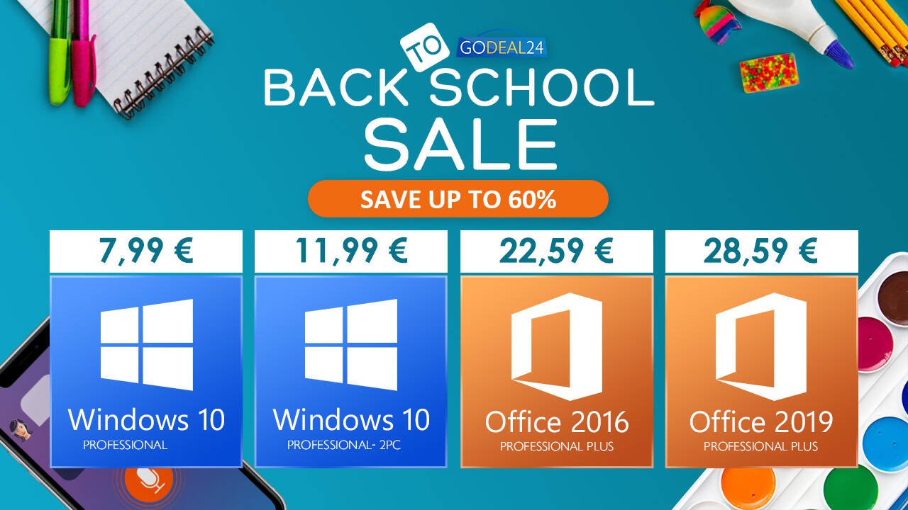 Immagine di Windows 10 a 6€, Office a soli 15€: le offerte da non perdere