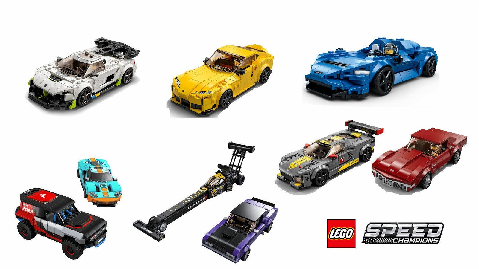 Immagine di LEGO MANIA. A tutto gas con i nuovi set Speed Champions!