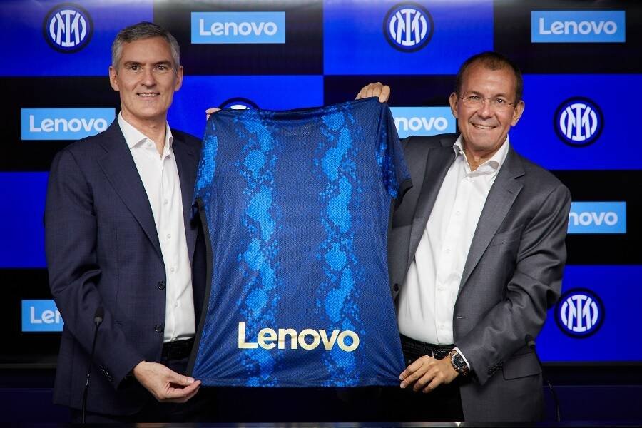 Immagine di Lenovo sigla una partnership vincente con FC Internazionale Milano