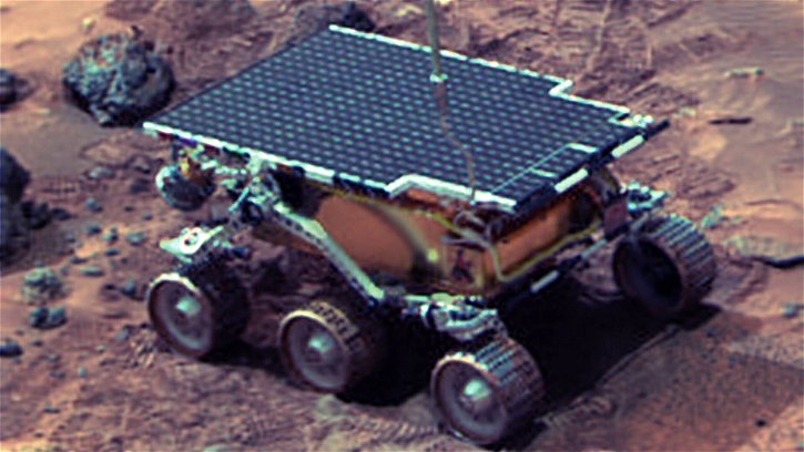 Immagine di 4 luglio 1997: Mars Pathfinder invia il primo rover ad atterrare su Marte