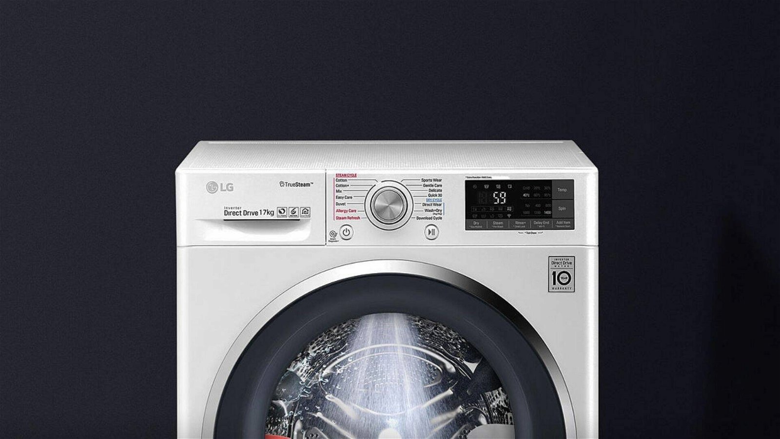 Immagine di Quasi 500€ di sconto su questa lavatrice LG Smart su Mediaworld